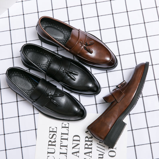 Herren Elegante Mokassins mit modischem Quastendesign EB