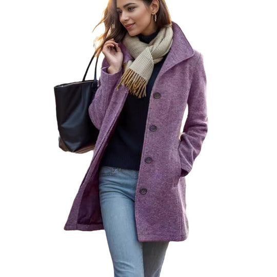 Damen trendiger Oversized-Mantel EB