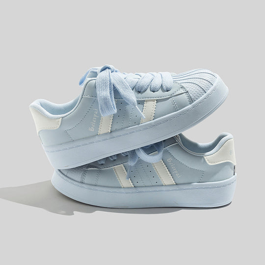 Damen Sneakers mit dicker Profilsohle und gepolstertem Innenfutter EB