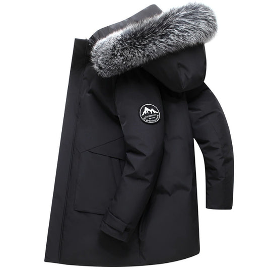 Damen Winterparka mit abnehmbarer Kapuze und kuscheligem Kunstfell EB