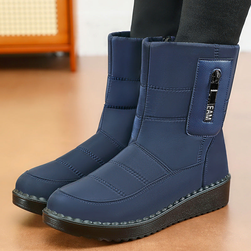 Damen Thermo-Winterstiefel mit rutschfester Sohle und isolierendem Innenfutter EB