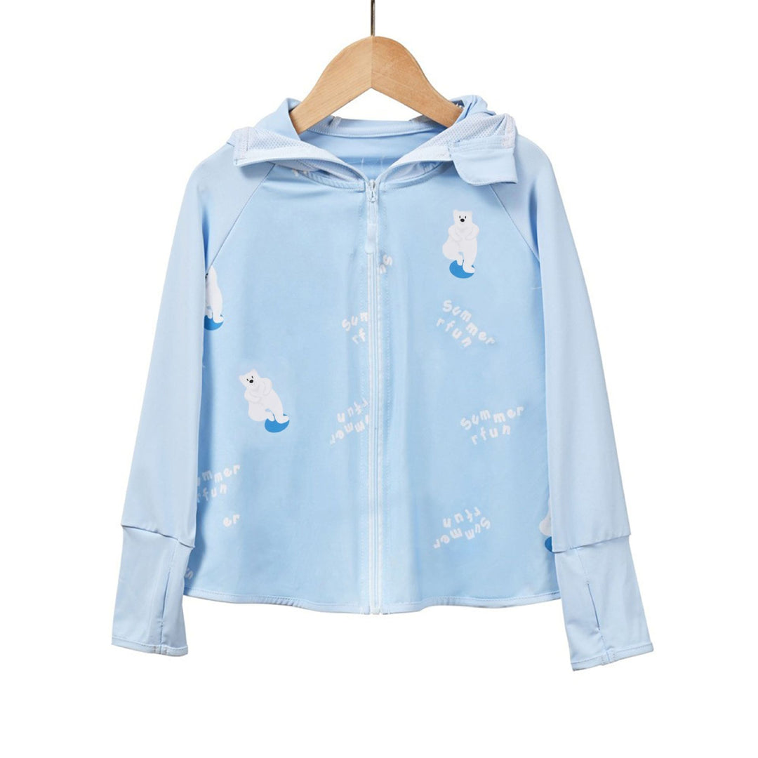 Damen atmungsaktive UV-Schutzjacke mit Kapuze EB