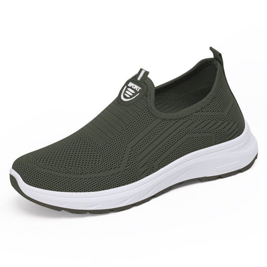 Damen Atmungsaktive Slip-On Sneakers mit Flex-Sohlenkonstruktion EB