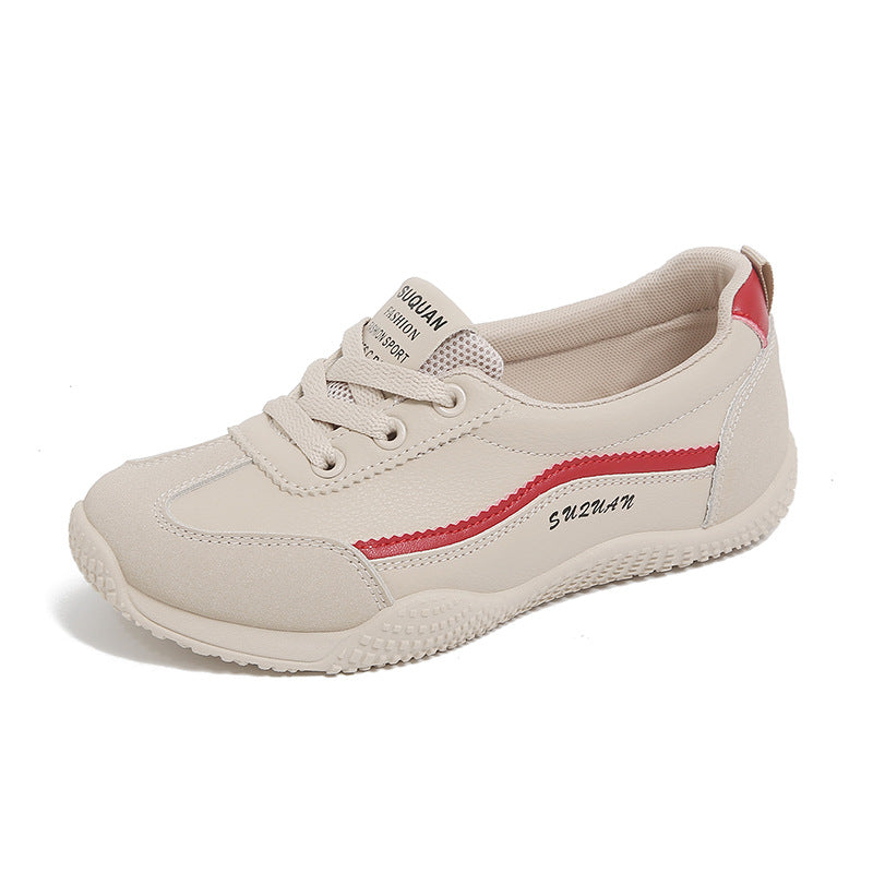 Damen sportliche Sneakers mit atmungsaktivem Obermaterial und flexiblem Sohlenprofil EB