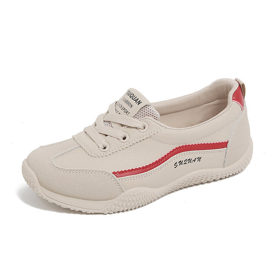 Damen sportliche Sneakers mit atmungsaktivem Obermaterial und flexiblem Sohlenprofil EB