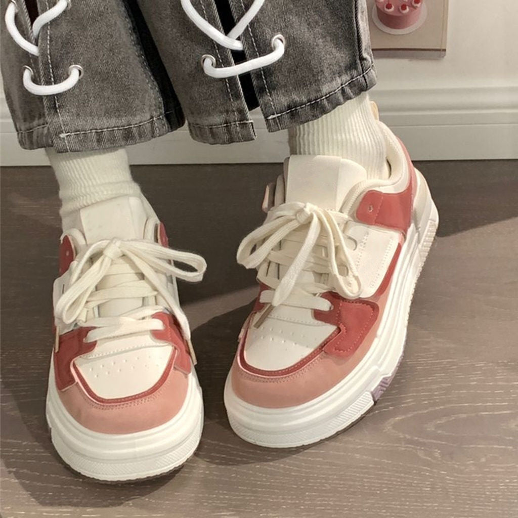 Damen sportive Sneaker mit innovativer Schnürtechnologie und modischem Design EB