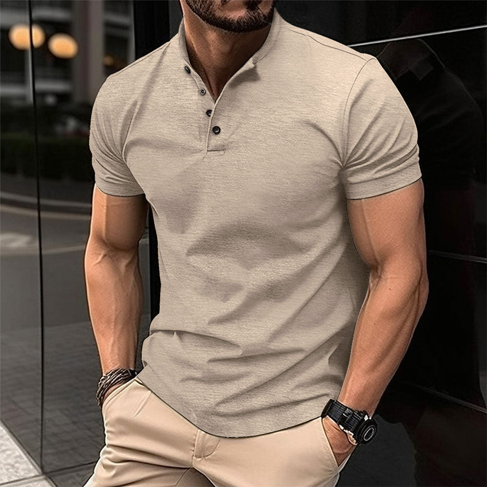 Herren Polohemd mit Knopfleiste und Kurzarm EB