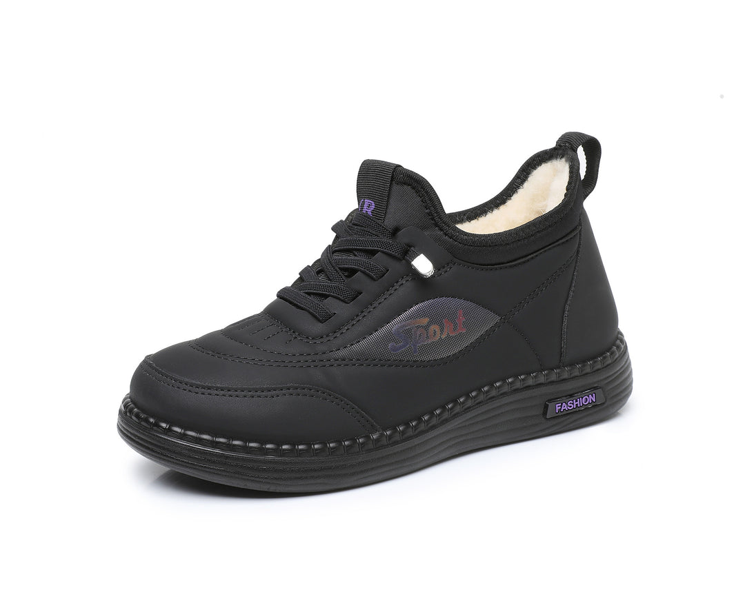 Damen Sportliche und isolierte Sneakers mit kuscheligem Innenfutter EB