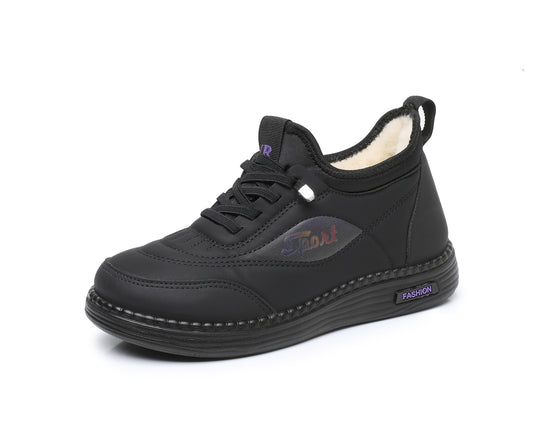 Damen Sportliche und isolierte Sneakers mit kuscheligem Innenfutter EB