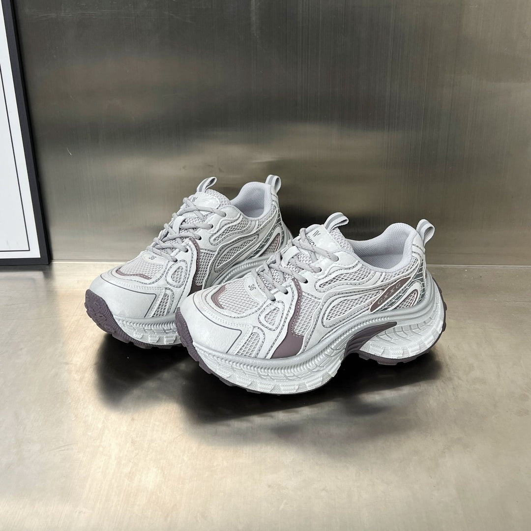Damen Sportliche Laufschuhe mit innovativem Dämpfungssystem und atmungsaktiven Mesh-Einsätzen EB