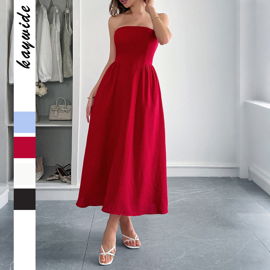 Damen Sommerliches Maxikleid im eleganten Streifenmuster EB