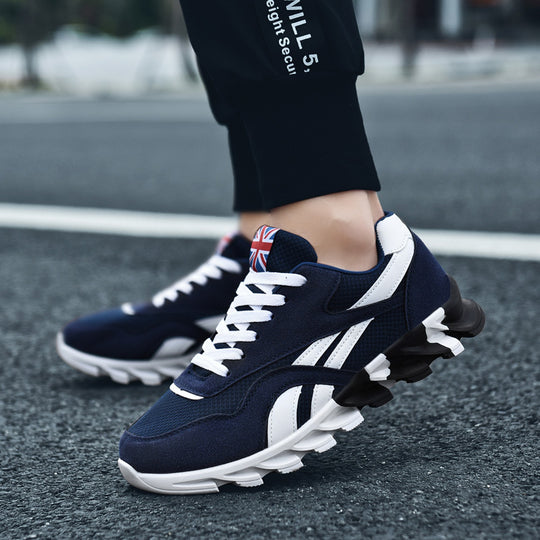Damen Sportliche Laufschuhe mit stoßdämpfendem Sohlen-Design und atmungsaktivem Obermaterial EB