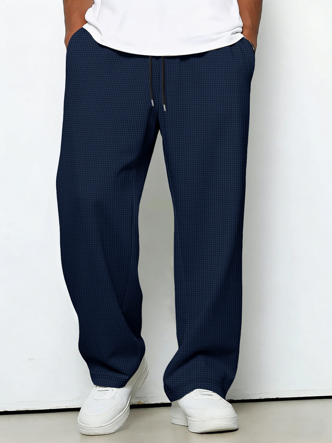 Herren nan lockere Jogginghose mit Kordelzug und seitlichen Eingrifftaschen EB