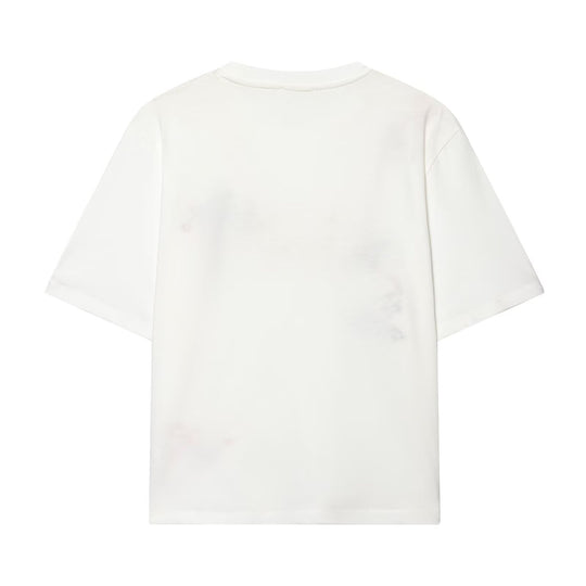 Damen T-Shirt mit feiner Stickerei und einzigartigen Drucken EB