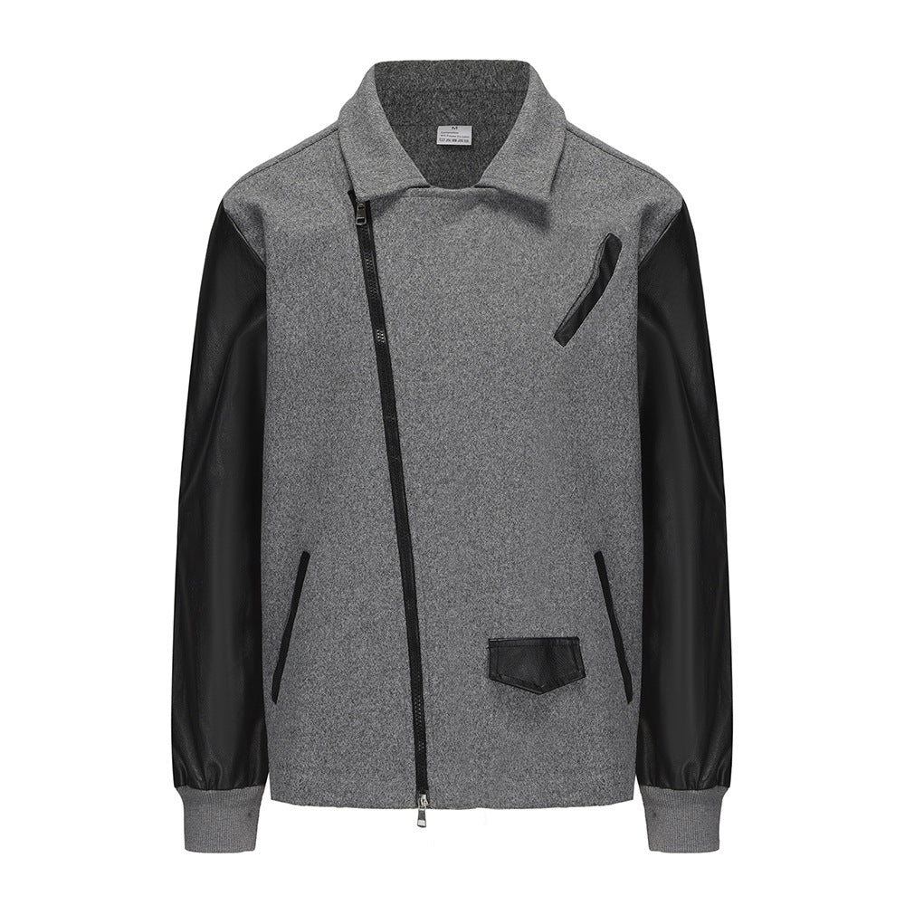 Herren modische Fleece-Kombijacke mit akzenten EB