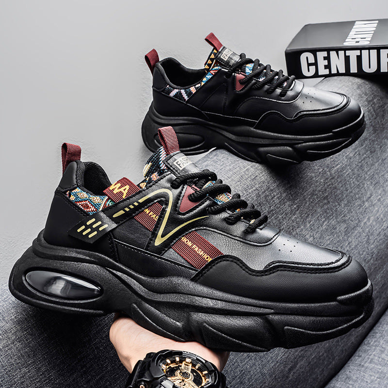Damen Sportliche Chunky Sneakers mit atmungsaktivem Mesh-Obermaterial und gepolsterter Sohle EB