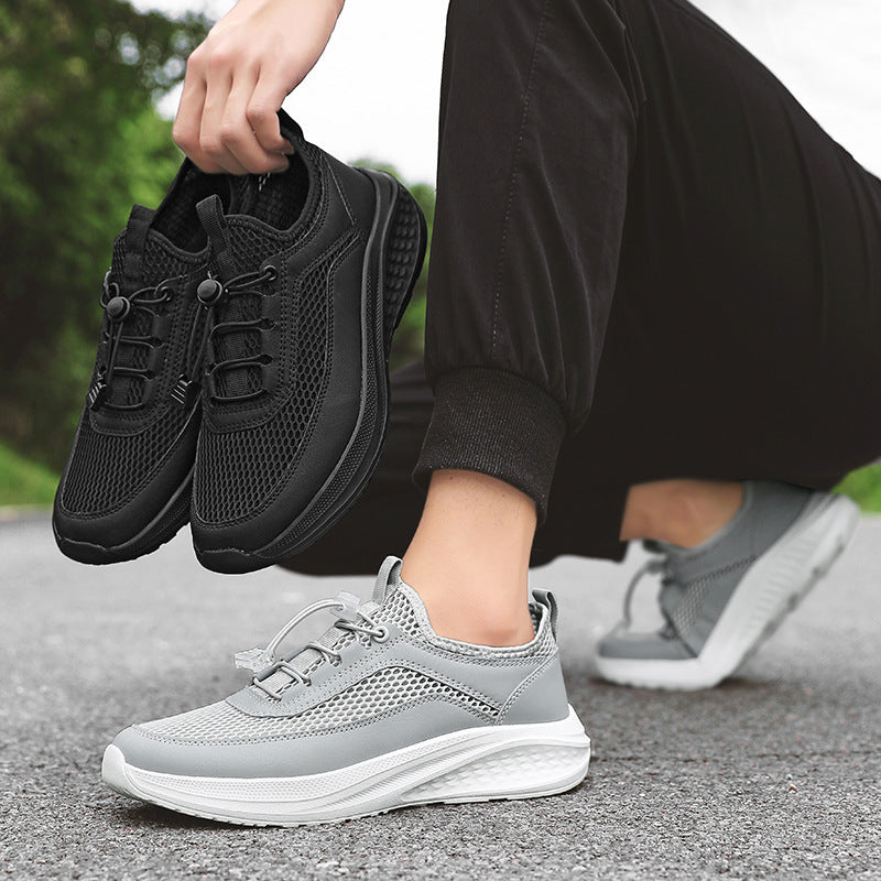 Damen Atmungsaktive Lauf-Sneaker mit elastischem Schnürsystem EB