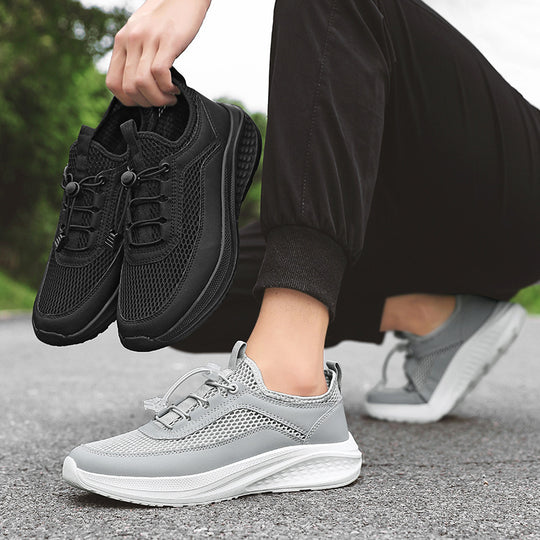 Damen Atmungsaktive Lauf-Sneaker mit elastischem Schnürsystem EB