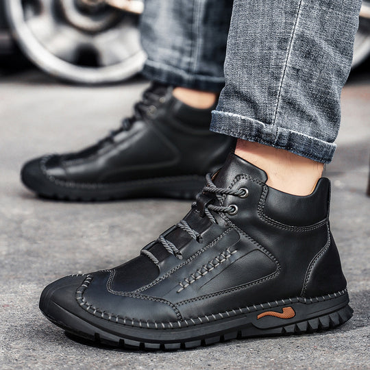Herren Robuste und stylische Wanderschuhe mit rutschfester Sohle und atmungsaktiver Konstruktion EB