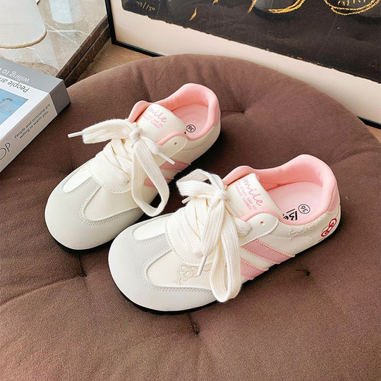 Damen Sportliche Sneakers mit niedlichem Motiv und atmungsaktivem Innenfutter EB