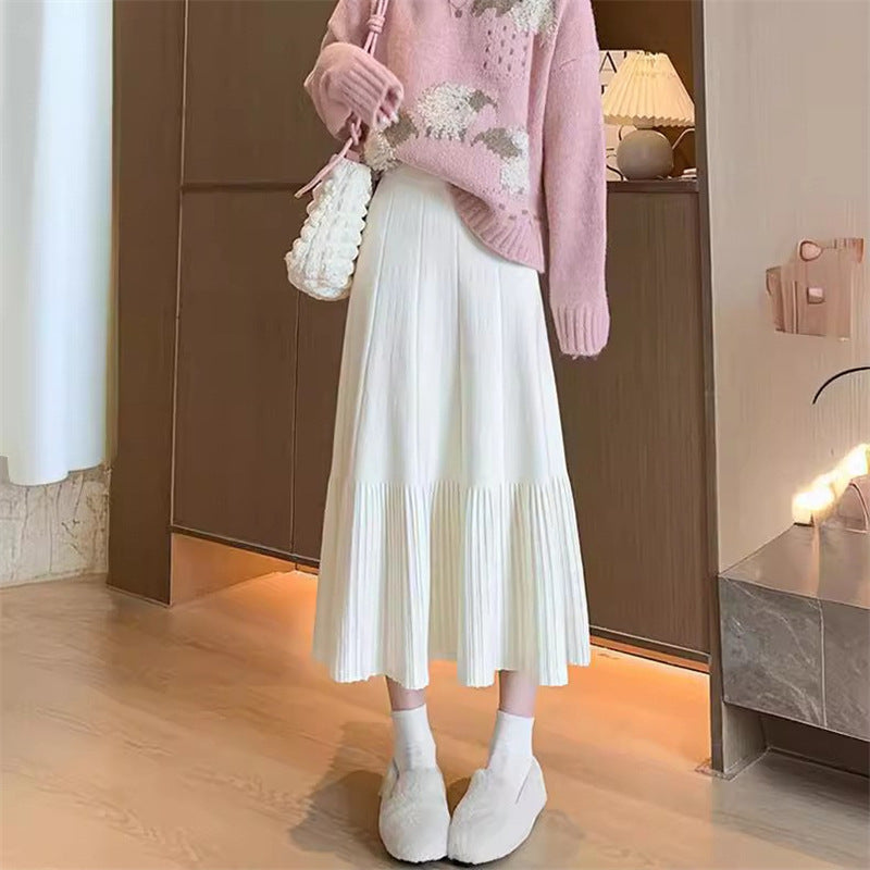 Damen Gemütlicher Pullover mit modischem Muster und elegantem Schnitt EB