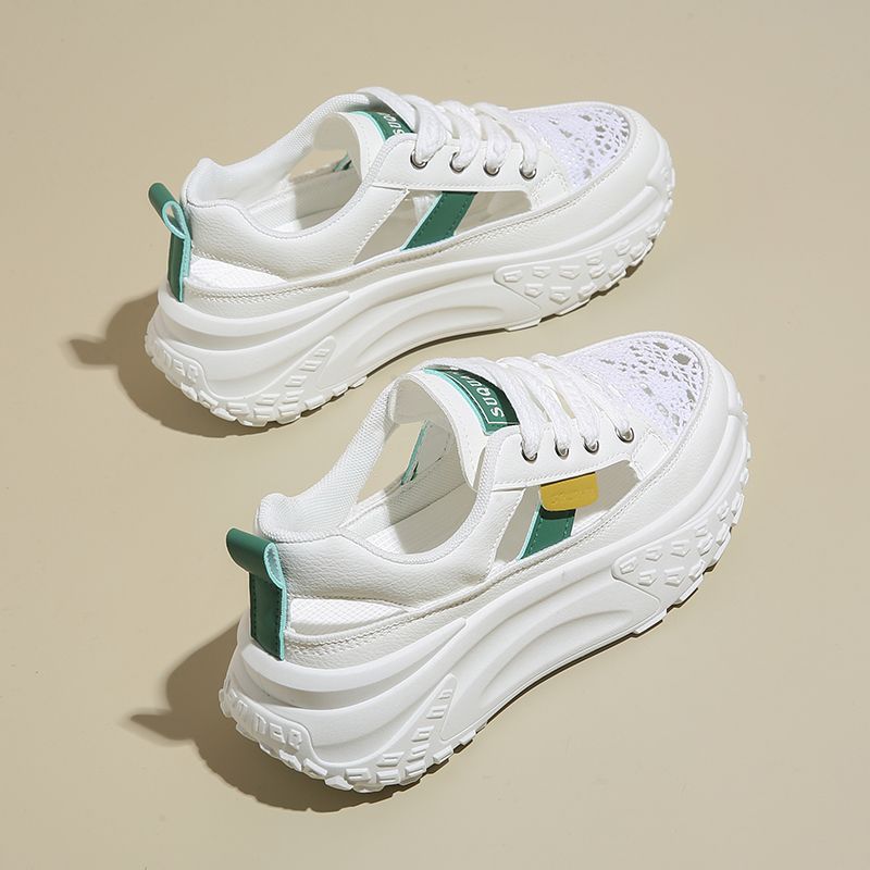 Damen Sportliche Schnürschuhe mit Luftzirkulation EB