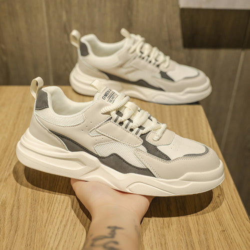 Damen Sportliche Freizeitsneaker mit atmungsaktivem Mesh-Obermaterial EB
