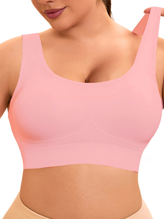 Damen Komfort-BH mit nahtlosem Design und stützendem Unterbrustband EB