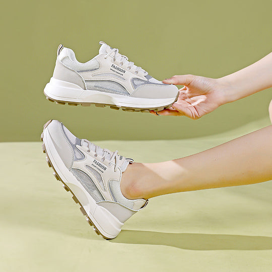 Damen Sportliche Sneakers mit dämpfendem Komfort und atmungsaktivem Mesh-EB