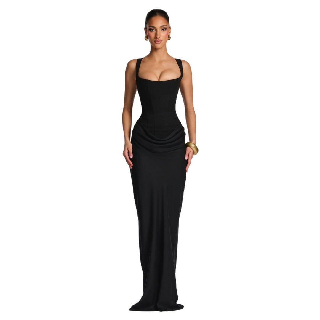 Damen Elegantes Hochzeitskleid mit Korsett-Detail EB