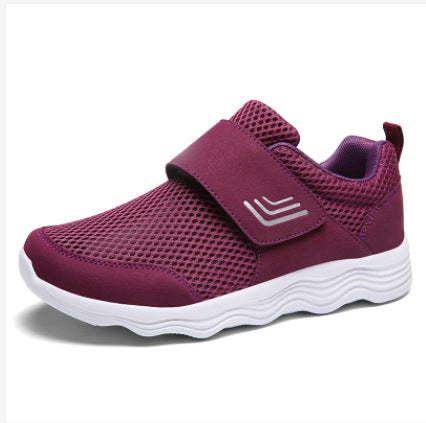 Damen Sportliche Sneaker mit praktischen Velcro-Verschlüssen EB