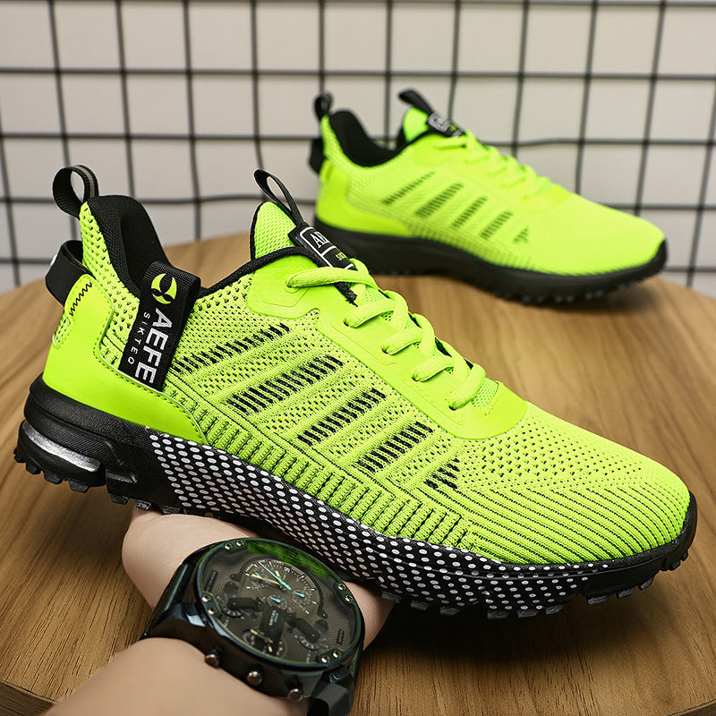 Unisex atmungsaktive Strick-Performance-Sneaker mit gepolsterter Air‑Zwischensohle EB