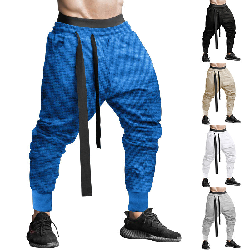 Herren Sportliche Relaxed Fit Jogginghose mit verstellbarem Bund EB