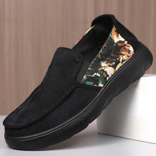 Damen Elegante Slip-On Freizeitschuhe mit atmungsaktivem Obermaterial und rutschfester Sohle EB