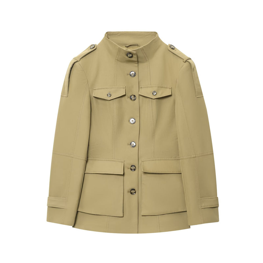 Damen Utility-Jacke mit praktischen Taschen EB