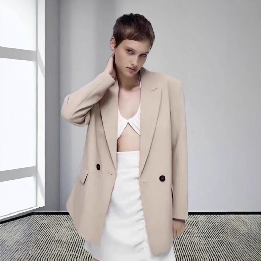 Damen Modischer und eleganter Oversized Blazer EB