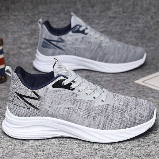 Damen Sportliche Lauf-Sneaker mit atmungsaktiver Oberflächenstruktur und dämpfendem Fußbett EB