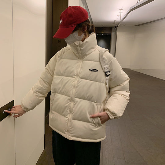 Damen Kurz geschnittene Funktionsjacke mit hohem Kragen EB