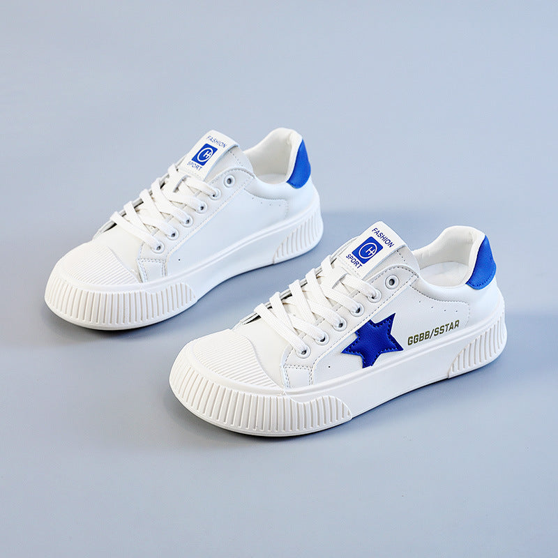 Damen modische Sneaker mit sportlichen Akzenten und bequemer Dämpfung EB