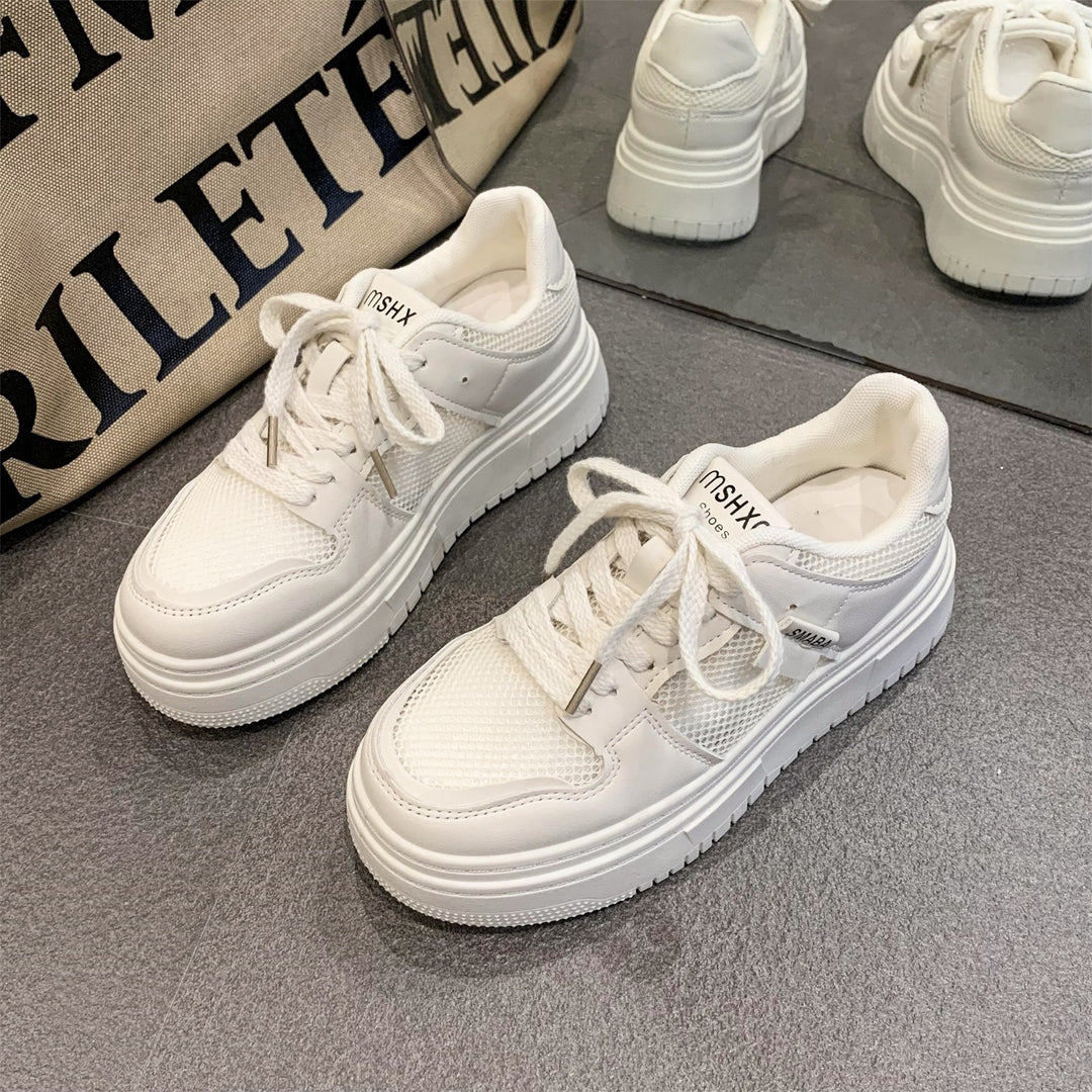 Damen Trendige Sneakers im sportlichen Design mit atmungsaktiver Mesh-Oberfläche EB