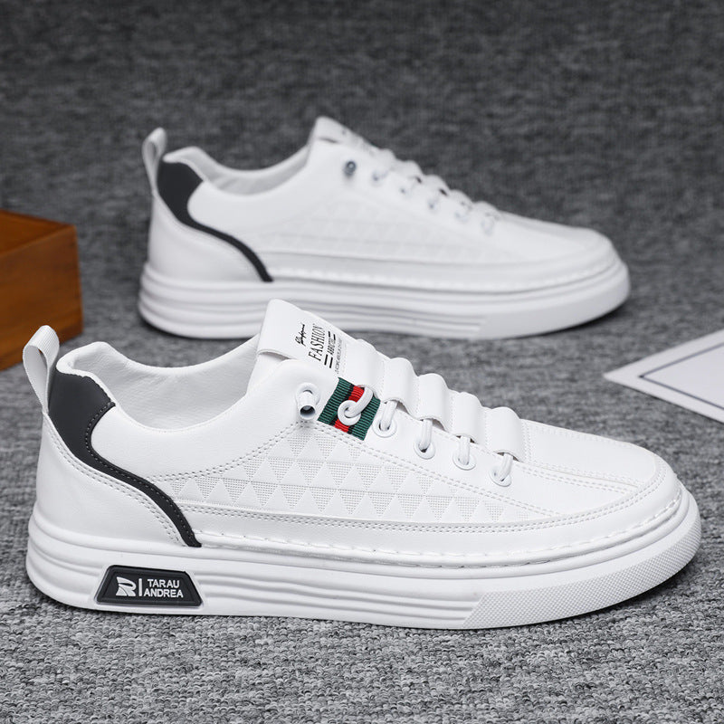 Damen Mode Sneakers mit strukturierter Oberflächenstruktur und dämpfendem Sohlenprofil EB