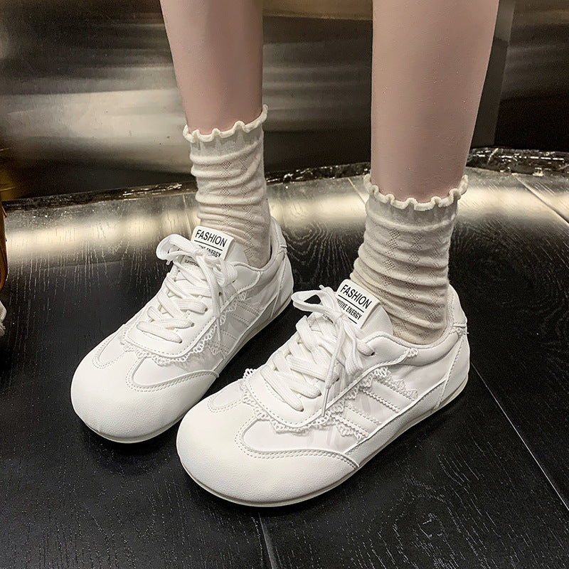 Damen Freizeit-Sneaker mit modischen Details EB