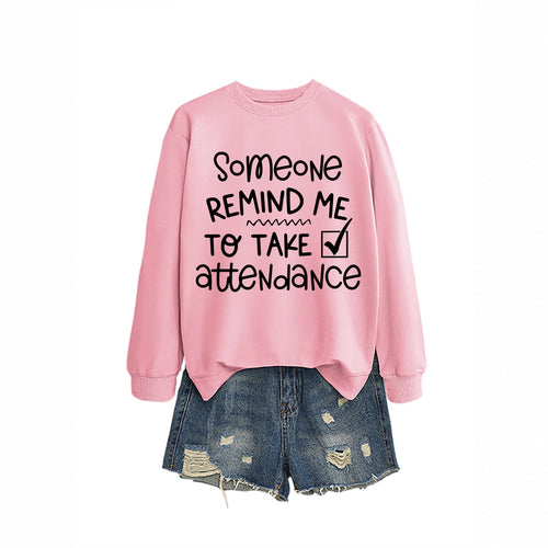 Damen Sweatshirt mit witzigem Motiv und inspirierendem Schriftzug EB