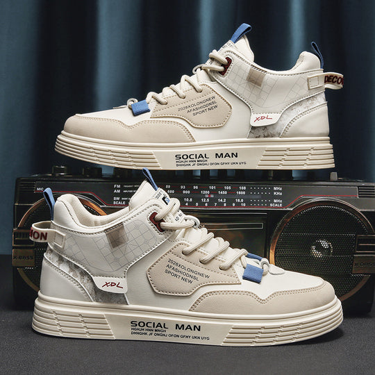 Herren Sportliche Sneakers mit modischem Design und strapazierfähigem Obermaterial EB