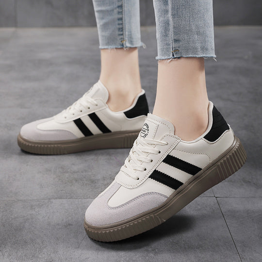 Damen Alltags-Sneakers mit rutschfester Gummisohle und atmungsaktivem Obermaterial EB