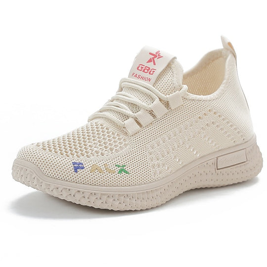 Damen Luftige Freizeitsneaker mit atmungsaktiver Mesh-Oberfläche EB