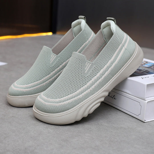 Damen Atmungsaktive Slip-On-Sneakers EB