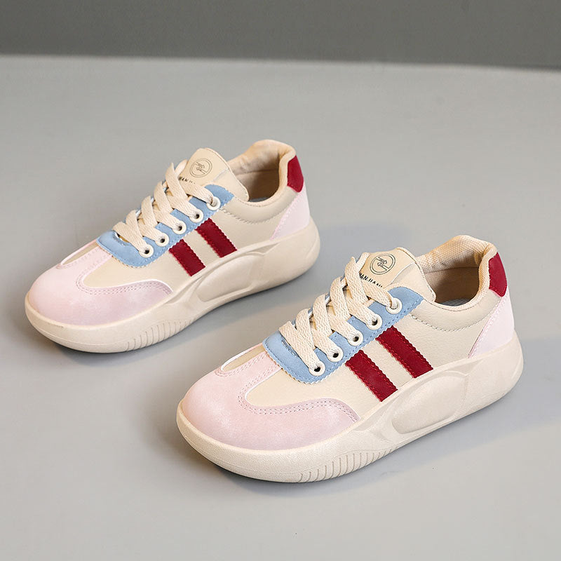 Damen sportliche Sneakers mit gepolsterter Laufsohle und atmungsaktivem Obermaterial EB