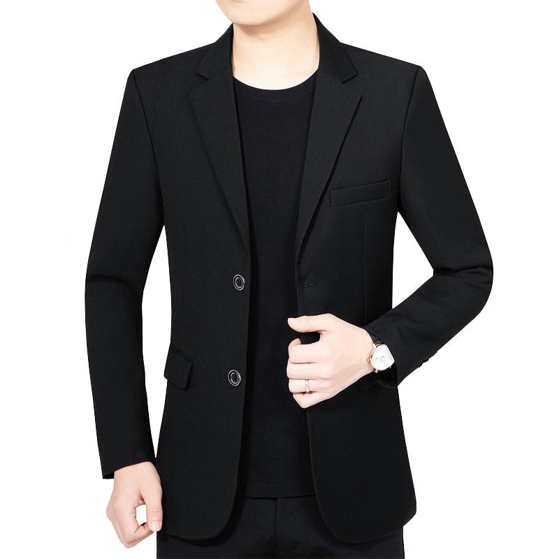 Herren Schlankes Business-Sakko mit minimalistischem Design und Stretch-Komfort EB