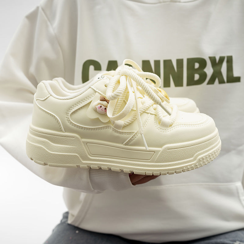 Damen Sneakers mit verspieltem Sternenmotiv und weicher Dämpfung EB
